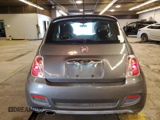 2013 FIAT 500 Sport with VIN 3C3CFFBR2DT615561, listed as a Copart auction lot 78252704 with 116,158 mi miles and Salvage Title. Bid and sale history available at carsss.com. Image 6.