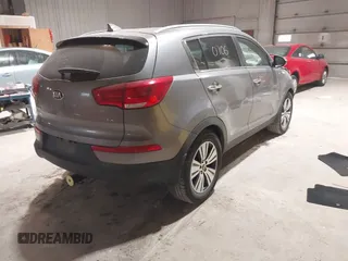 2016 Kia Sportage EX with VIN KNDPCCACXG7869254, listed as a IAAI auction lot 41830706 with 107,448 mi miles and . Bid and sale history available at carsss.com. Image 4.