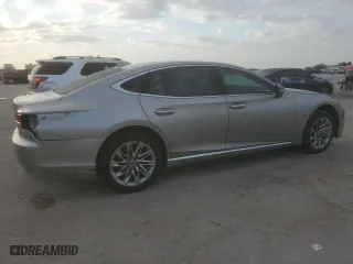 2018 Lexus LS with VIN JTHB51FF3J5003831, listed as a Copart auction lot 44027965 with 74,113 mi miles and Salvage Title. Bid and sale history available at carsss.com. Image 3.
