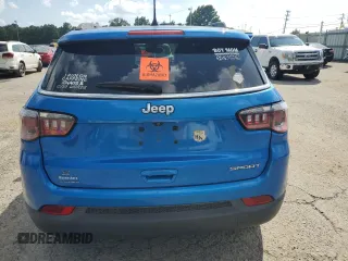 2019 Jeep Compass Sport z VIN 3C4NJCAB4KT699479, wystawiony jako Copart lot #57969445 z przebiegiem 97 621 mil mil oraz Szkoda całkowita • Salvage title. Historia ofert i sprzedaży dostępna na DreamBid. Obrazek 6.