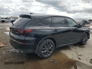 2022 Acura MDX w/A-Spec Package with VIN 5J8YE1H0XNL051642, listed as a Copart auction lot 70593004 with 27,978 mi miles and Salvage Title. Bid and sale history available at carsss.com. Image 3.