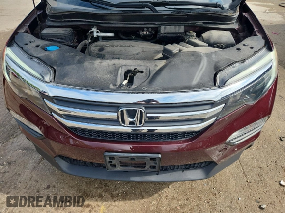 2017 Honda Pilot EX-L with VIN 5FNYF6H51HB071323, listed as a Copart auction lot 62402005 with 115,308 mi miles and Clean title. Bid and sale history available at DreamBid. Image 12.