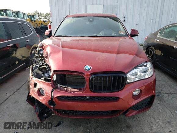 2017 BMW X6 xDrive35i with VIN 5UXKU2C33H0U29884, listed as a Copart auction lot 46465493 with 85,652 mi miles. Bid and sale history available at carsss.com. Image 5.