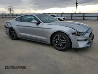 2023 Ford Mustang EcoBoost with VIN 1FA6P8TH8P5104972, listed as a Copart auction lot 48583055 with 35,178 mi miles and Salvage Title. Bid and sale history available at carsss.com. Image 4.