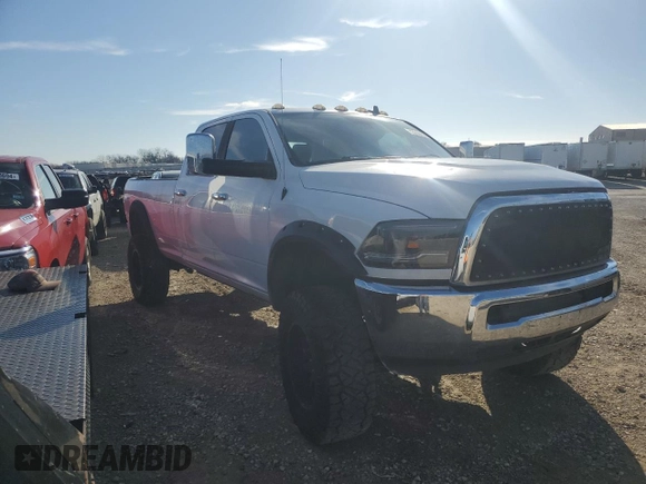 2015 Ram 3500 Laramie with VIN 3C63R3JL9FG645075, listed as a Copart auction lot 72916764 with 249,646 mi miles and Salvage Title. Bid and sale history available at carsss.com. Image 1.