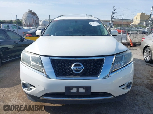 2014 Nissan Pathfinder SV with VIN 5N1AR2MM7EC706483, listed as a IAAI auction lot 42164389 with 192,754 mi miles. Bid and sale history available at carsss.com. Image 12.