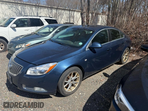 2011 Buick Regal CXL Turbo TO7 with VIN W04G15GV8B1117536, listed as a Copart auction lot 53015855 with 154,077 mi miles and Clean Title. Bid and sale history available at carsss.com. Image 2.