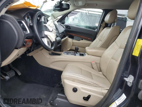 2013 Dodge Durango Citadel z VIN 1C4RDHEG1DC665526, wystawiony jako Copart lot #46321135 z przebiegiem Nie podano mil oraz Szkoda całkowita • Salvage title. Historia ofert i sprzedaży dostępna na DreamBid. Obrazek 7.
