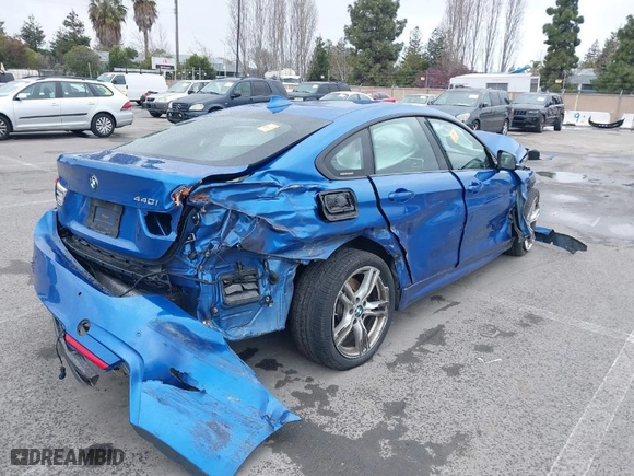 2019 BMW 4 Series 440i with VIN WBA4J5C53KBM66481, listed as a IAAI auction lot 41788400 with NaN miles. Bid and sale history available at carsss.com. Image 4.