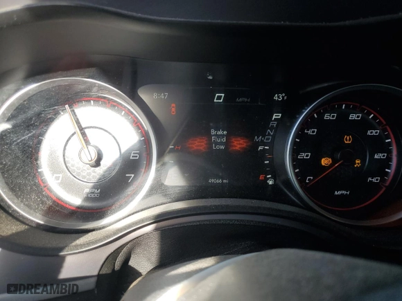 2022 Dodge Charger SXT with VIN 2C3CDXBG7NH251500, listed as a Copart auction lot 49863445 with 49,066 mi miles and Salvage Title. Bid and sale history available at carsss.com. Image 9.