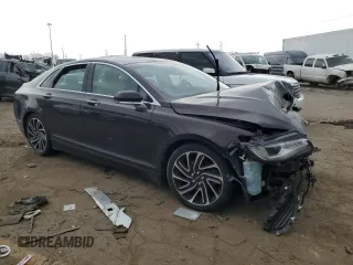 2020 Lincoln MKZ Reserve with VIN 3LN6L5F95LR609041, listed as a Copart auction lot 53753615 with 53,131 mi miles and Salvage Title. Bid and sale history available at DreamBid. Image 4.