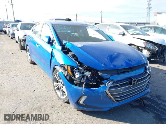 2017 Hyundai Elantra Value Edition z VIN KMHD84LF9HU283211, wystawiony jako IAAI lot #41645371 z przebiegiem 75 263 mil mil oraz . Historia ofert i sprzedaży dostępna na DreamBid. Obrazek 1.