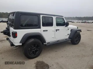 2023 Jeep Wrangler Sport S with VIN 1C4HJXDN6PW634600, listed as a Copart auction lot 85151924 with 26,111 mi miles and Clean Title. Bid and sale history available at DreamBid. Image 3.