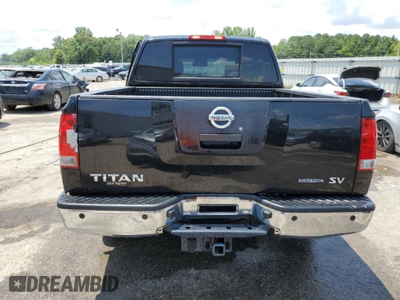 2012 Nissan Titan SV with VIN 1N6BA0ED1CN323589, listed as a Copart auction lot 62068904 with 148,354 mi miles and Salvage Title. Bid and sale history available at DreamBid. Image 6.