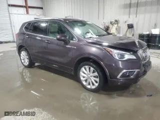 2018 Buick Envision Premium with VIN LRBFX3SXXJD002106, listed as a Copart auction lot 86497724 with 0 mi miles and Salvage Title. Bid and sale history available at carsss.com. Image 4.