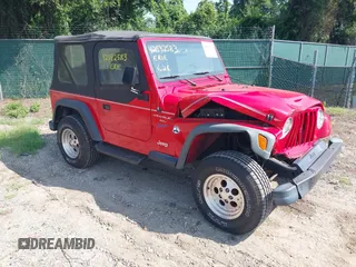 1997 Jeep Wrangler Sport with VIN 1J4FY19S3VP425119, listed as a IAAI auction lot 42592583 with 54,595 mi miles and . Bid and sale history available at DreamBid. Image 1.