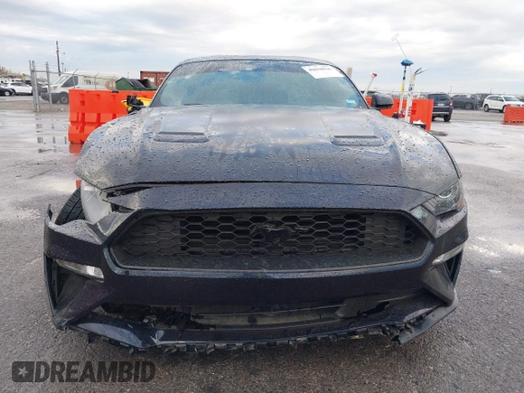 2021 Ford Mustang EcoBoost with VIN 1FA6P8TH7M5122830, listed as a IAAI auction lot 40668826 with 41,379 mi miles. Bid and sale history available at carsss.com. Image 12.
