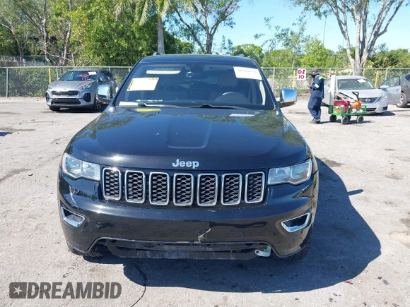 2017 Jeep Grand Cherokee Limited with VIN 1C4RJEBGXHC925794, listed as a IAAI auction lot 41846659 with 80,984 mi miles. Bid and sale history available at carsss.com. Image 13.