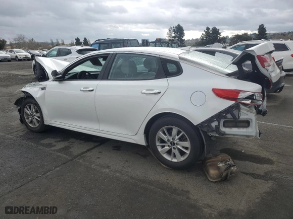 2017 Kia Optima LX with VIN 5XXGT4L32HG151970, listed as a Copart auction lot 48933575 with 95,137 mi miles and Salvage Title. Bid and sale history available at carsss.com. Image 2.