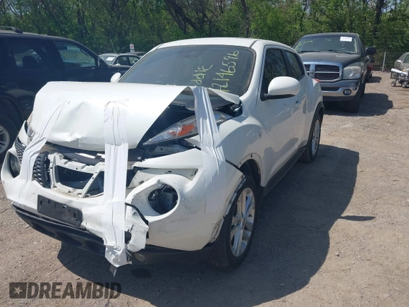 2013 Nissan Juke SV with VIN JN8AF5MV3DT225690, listed as a IAAI auction lot 42146596 with 142,234 mi miles and . Bid and sale history available at carsss.com. Image 2.