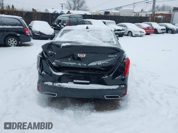 2020 Cadillac CT4 Premium Luxury with VIN 1G6DF5RK7L0149451, listed as a IAAI auction lot 41334189 with 22,830 mi miles. Bid and sale history available at carsss.com. Image 16.