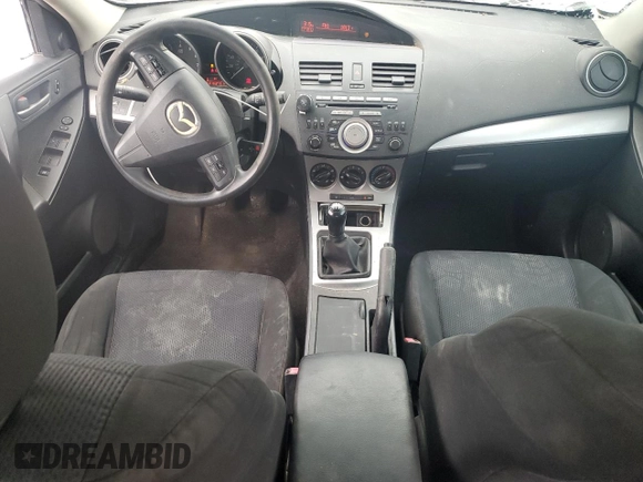 2011 Mazda 3 i Touring with VIN JM1BL1VF9B1403040, listed as a Copart auction lot 48612145 with 181,218 mi miles and Salvage Title. Bid and sale history available at carsss.com. Image 8.