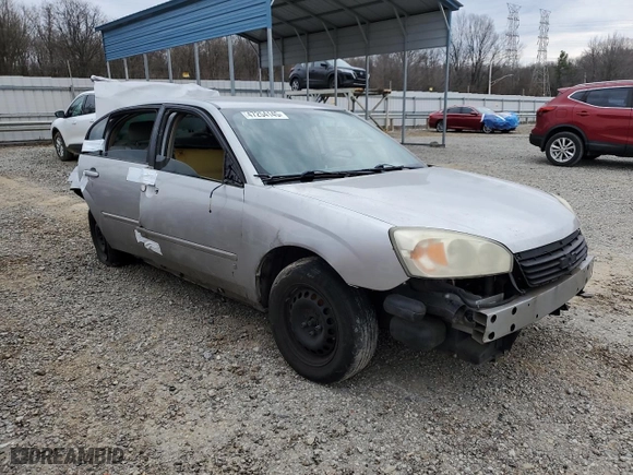 2006 Chevrolet Malibu LS w/1LS with VIN 1G1ZS51F86F285482, listed as a Copart auction lot 47254145 with 0 mi miles and Non Repairable. Bid and sale history available at carsss.com. Image 4.