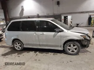 2005 Mazda MPV LX with VIN JM3LW28A350543216, listed as a IAAI auction lot 41417804 with 199,851 mi miles. Bid and sale history available at carsss.com. Image 14.