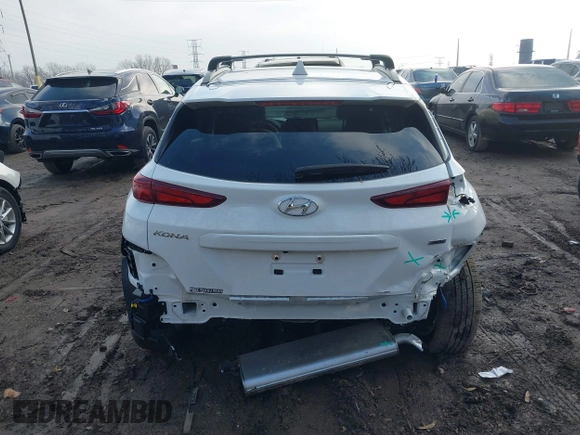 2023 Hyundai Kona SEL with VIN KM8K6CAB8PU051656, listed as a IAAI auction lot 41195251 with 8,890 mi miles. Bid and sale history available at carsss.com. Image 17.