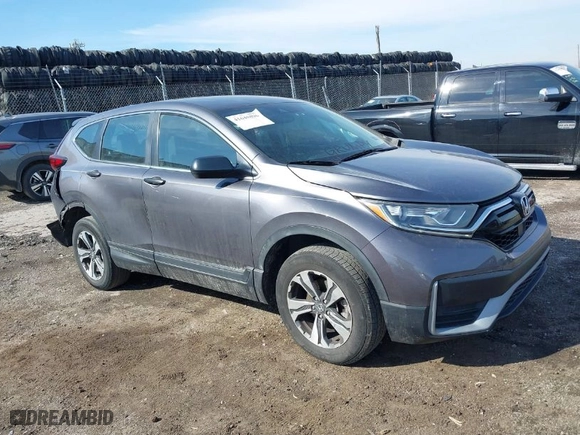 2020 Honda CR-V LX with VIN 2HKRW2H20LH607675, listed as a IAAI auction lot 41645896 with 64,973 mi miles. Bid and sale history available at carsss.com. Image 1.