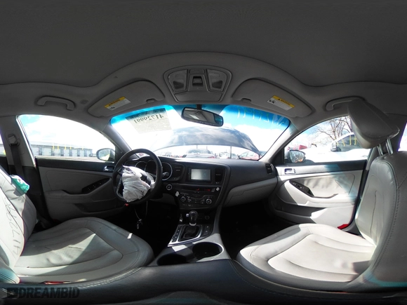 2011 Kia Optima EX with VIN KNAGN4A75B5156895, listed as a IAAI auction lot 41729991 with 151,348 mi miles. Bid and sale history available at carsss.com. Image 18.