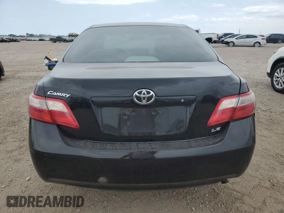 2007 Toyota Camry CE with VIN 4T4BE46K37R003876, listed as a Copart auction lot 52828785 with 210,785 mi miles and Salvage Title. Bid and sale history available at carsss.com. Image 6.
