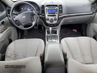 2009 Hyundai Santa Fe GL with VIN 5NMSG13EX9H312227, listed as a Copart auction lot 62176495 with 153,746 mi miles and Salvage title. Bid and sale history available at DreamBid. Image 8.