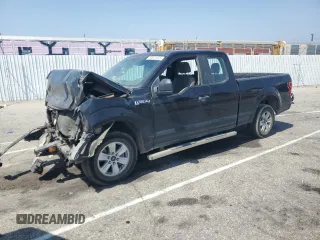 2018 Ford F-150 XL z VIN 1FTEX1CPXJFA44960, wystawiony jako Copart lot #59601855 z przebiegiem Nie podano mil oraz Szkoda całkowita • Salvage title. Historia ofert i sprzedaży dostępna na DreamBid. Obrazek 1.