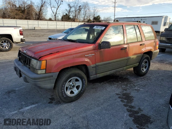 1993 Jeep Grand Cherokee Laredo with VIN 1J4GZ58S7PC674575, listed as a Copart auction lot 79801363 with 996,144 mi miles and Clean Title. Bid and sale history available at carsss.com. Image 1.