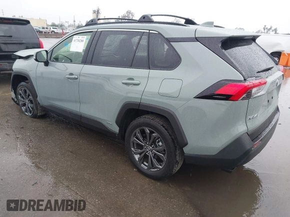 2023 Toyota RAV4 Hybrid XLE Premium with VIN JTMB6RFVXPD104349, listed as a IAAI auction lot 41730288 with 30,904 mi miles. Bid and sale history available at carsss.com. Image 3.