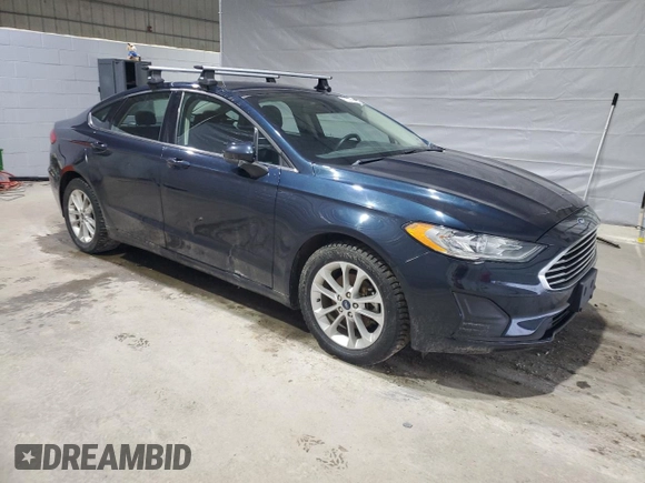2020 Ford Fusion SE with VIN 3FA6P0HD0LR158152, listed as a Copart auction lot 50740625 with 24,058 mi miles and Salvage Title. Bid and sale history available at DreamBid. Image 4.