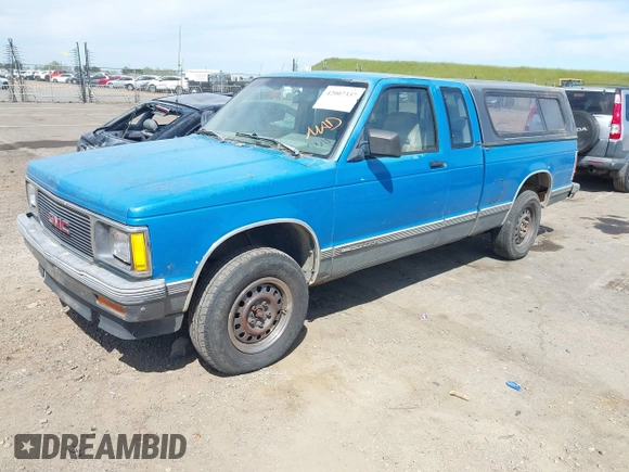 1992 GMC Sonoma with VIN 1GTDT19Z8N8524005, listed as a IAAI auction lot 42007337 with 216,704 mi miles and . Bid and sale history available at DreamBid. Image 2.