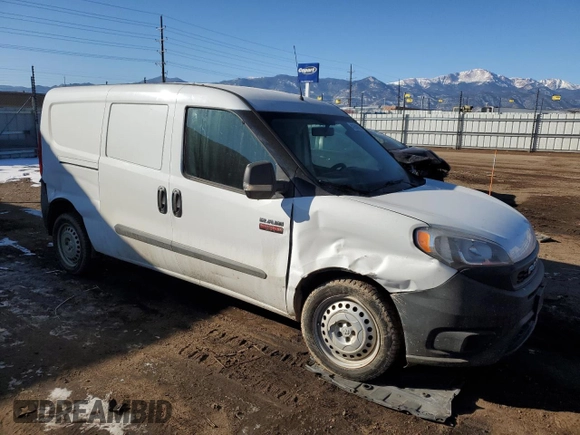 2019 Ram ProMaster City Wagon with VIN ZFBHRFAB3K6M70389, listed as a Copart auction lot 42609865 with 34,236 mi miles and Salvage Title. Bid and sale history available at carsss.com. Image 4.