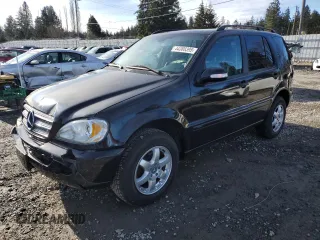 2004 Mercedes-Benz M-Class 3.5L with VIN 4JGAB57E34A491480, listed as a Copart auction lot 44388395 with 114,630 mi miles and Salvage Title. Bid and sale history available at carsss.com. Image 1.