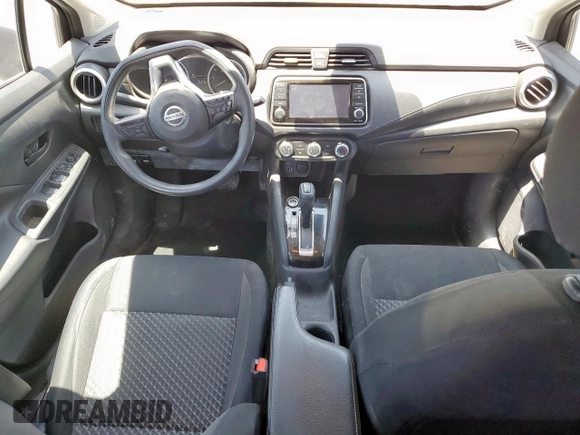 2020 Nissan Versa S with VIN 3N1CN8DV0LL864401, listed as a Copart auction lot 59968525 with 56,578 mi miles and Salvage title. Bid and sale history available at DreamBid. Image 8.