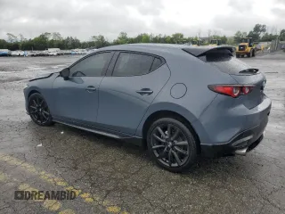 2024 Mazda 3 Premium Plus with VIN JM1BPBNY4R1654134, listed as a Copart auction lot 57751515 with 21,624 mi miles and Salvage title. Bid and sale history available at DreamBid. Image 2.