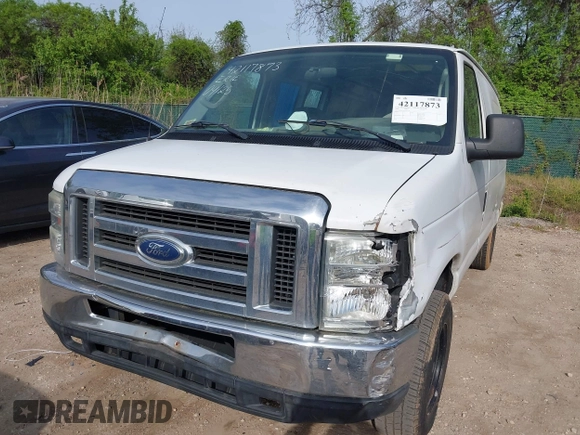 2008 Ford Econoline Cargo Commercial with VIN 1FTNE14W58DA55740, listed as a IAAI auction lot 42117873 with 191,734 mi miles. Bid and sale history available at carsss.com. Image 6.