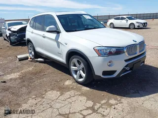 2017 BMW X3 sDrive28i with VIN 5UXWZ7C34H0V91202, listed as a IAAI auction lot 41871617 with 138,366 mi miles. Bid and sale history available at carsss.com. Image 1.