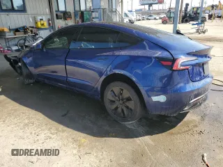 2025 Tesla Model 3 Long Range z VIN 5YJ3E1EBXSF886055, wystawiony jako Copart lot #50578085 z przebiegiem 13 945 mil mil oraz Szkoda całkowita • Salvage title. Historia ofert i sprzedaży dostępna na DreamBid. Obrazek 2.
