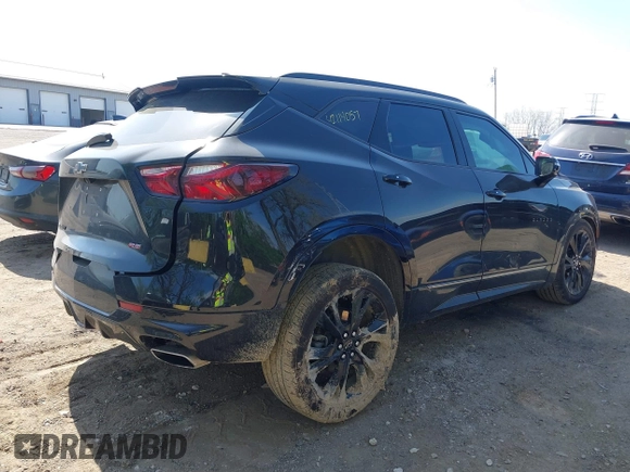 2022 Chevrolet Blazer RS с VIN 3GNKBERS0NS137967, выставлен на аукционе IAAI как лот 42114057 с пробегом 61 085 миль миль и . История ставок и продаж доступна на DreamBid. Изображение 4.