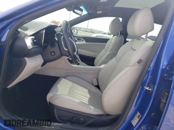 2022 Genesis G70 2.0T with VIN KMTG34TA2NU087158, listed as a Copart auction lot 51436075 with 30,069 mi miles and Salvage Title. Bid and sale history available at carsss.com. Image 7.