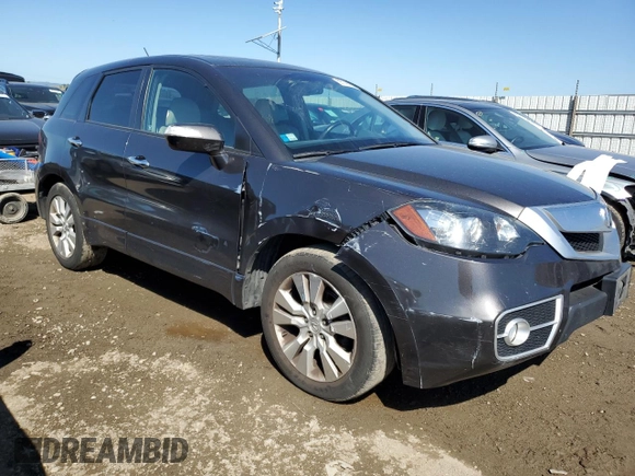 2010 Acura RDX Technology with VIN 5J8TB1H52AA006814, listed as a Copart auction lot 55140065 with 127,289 mi miles and Salvage Title. Bid and sale history available at carsss.com. Image 4.