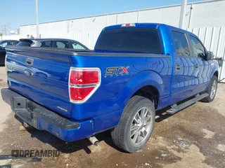 2014 Ford F-150 XL with VIN 1FTEW1CM9EFC15292, listed as a IAAI auction lot 41813091 with 125,339 mi miles. Bid and sale history available at carsss.com. Image 4.