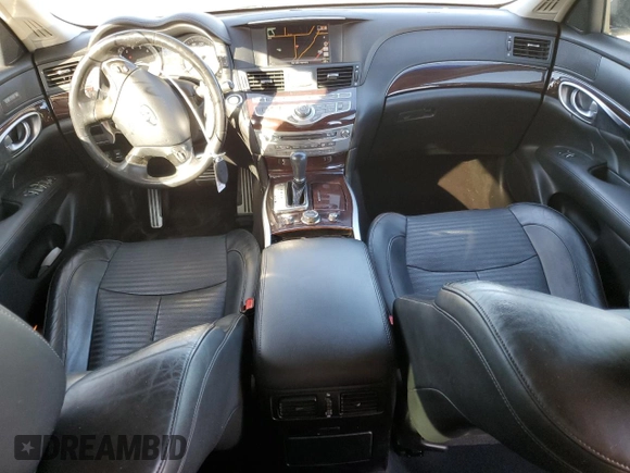 2011 Infiniti M37 with VIN JN1BY1AP5BM324255, listed as a Copart auction lot 79536504 with 82,652 mi miles and Salvage Title. Bid and sale history available at carsss.com. Image 8.